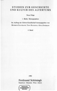 DIETER HARLFINGER — Philophronema: Festschrift fur Martin Sicherl zum 75. Geburtstag : von Textkritik bis Humanismusforschung (Studien zur Geschichte und Kultur des Altertums)