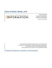 Edwards Paul N. — How to Read a Book