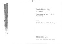 Fabio Lorenzi-Cioldi, Willem Doise — Levels of analysis and social identity