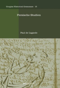 Paul Anton de Lagarde — Persische Studien