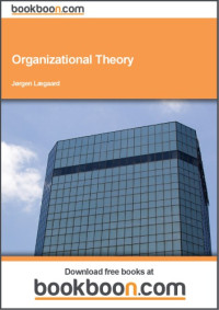 Bookboon.com — Organizational Theory