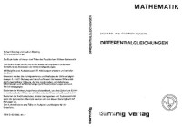 Richard Demmig, Gudrun Demmig — Differentialgleichungen