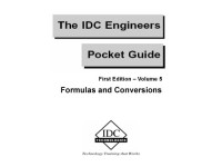  — IDC Engineers Pocket Guide - Formulas and Conversions