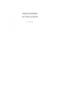 Phillip Cole — Philosophies of Exclusion: Liberal Political Theory and Immigration