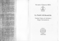 Riccardo Villanova MRA — Le Notti Alchemiche. Trattato pratico di alchimia e magia transmutatoria