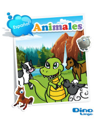 Dino Lingo — Spanish for kids - Animals storybook