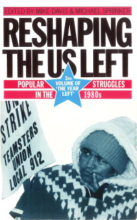 Mike Davis, Michael Sprinker — Reshaping the US Left: Popular Struggles in the 1980s