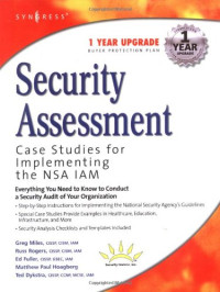 Russ Rogers, Greg Miles, Ed Fuller, Ted Dykstra — Security Assessment