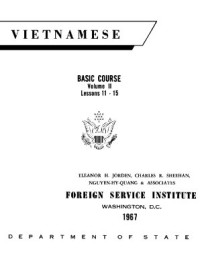 Jorden Eleanor H., Sheehan Charles R. — Vietnamese Basic Course. Student Text (Volume 2)