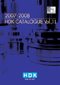  — HDK Catalogue