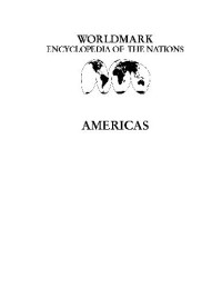 Thomson Gale — Worldmark Encyclopedia of the Nations - Americas