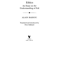 Badiou Alain — Ethics