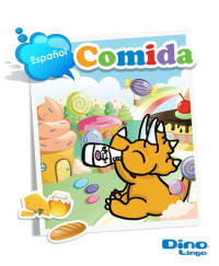 Dino Lingo — Spanish for kids - Food storybook