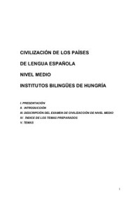Jiménez Sánchez D. — Civilización de los países de lengua española