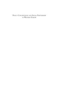 Stefan Berger (editor); Hugh Compston (editor) — Policy Concertation and Social Partnership in Western Europe: Lessons for the Twenty-first Century