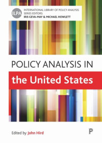 John A. Hird (editor) — Policy Analysis in the United States