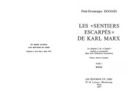 Paul-Dominique Dognin — Les « sentiers escarpés » de Karl Marx