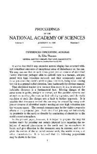 Thomson E. — Inferences Concerning Auroras (1916)(en)(8s)