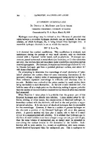 MacInnes A., Adler L. — Hydrogen Overvoltage (1919)(en)(4s)