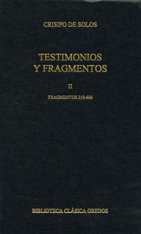 Crisipo de Solos; — Testimonios y fragmentos II. Fragmentos 319-606