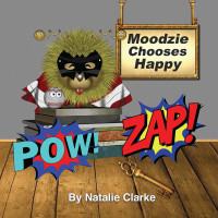 Natalie Clarke — Moodzie Chooses Happy PRINT