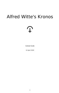 Cemal Cicek — Alfred Witte's Kronos