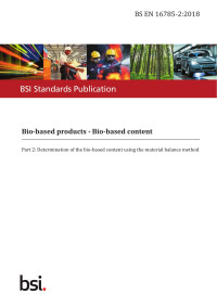 The British Standards Institution — BS EN 16785‑2:2018