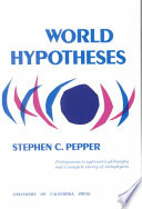 Stephen C. Pepper — World Hypotheses