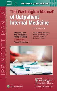 Maureen Lyons, Peter McDonnell, Jennifer Schmidt — The Washington Manual of Outpatient Internal Medicine