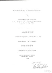 Shaheen, Mohamed Abdul-Rahim. — Studies on forcing of strawberry cultivars