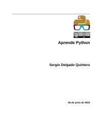 Sergio Delgado Quintero — Aprende Python