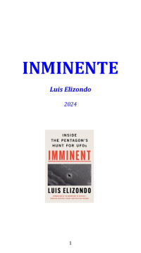 Luis Elizondo — Inminente