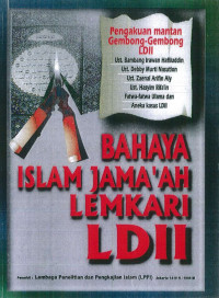 H. Hartono Ahmad jaiz — Bahaya Islam Jama'ah Lemkari LDII