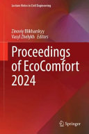 Zinoviy Blikharskyy, Vasyl Zhelykh — Proceedings of EcoComfort 2024