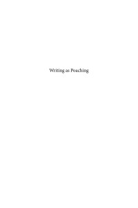 Folger, Robert A.; — Writing as Poaching