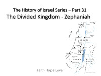 Faith-Hope_Love — The History of Israel