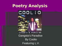 Lisa Ward — Gangsta's Paradise PowerPoint in PDF Format Poetry Analysis