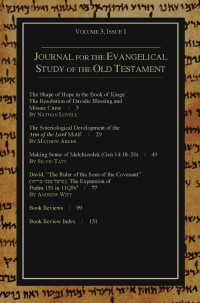 William R Osborne — Journal for the Evangelical Study of the Old Testament, 3.1