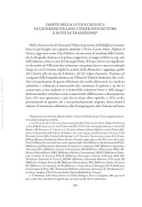 Gaia Dolfi — Dante nella 'Nuova Cronica' di Giovanni Villani citazioni d'autore e note di tradizione [risorsa elettronica]