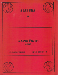 David Roth — Coin Close-Up Magic Lecture 1