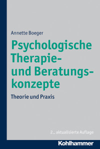 Annette Boeger — Psychologische Therapie- und Beratungskonzepte