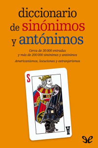 AA. VV. — Diccionario de sinónimos y antónimos