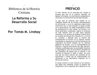 Abel Raul Tec Kumul — (Microsoft Word - Tomás M. Lindsay - La Reforma y su desarrollo Social.doc)