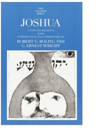 Robert G. Boling and G. Ernest Wright — Joshua (The Anchor Yale Bible | AYBC)