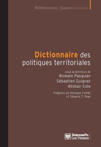 Cole, Alistair & Guigner, Sébastien — Dictionnaire des politiques territoriales