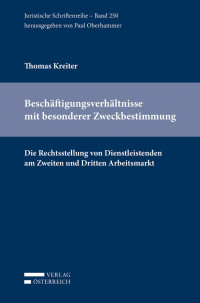 Thomas Kreiter; — Beschftigungsverhltnisse mit besonderer Zweckbestimmung