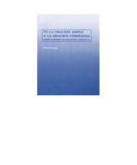 Campos, Héctor. — De la oración simple a la oración compuesta