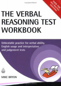 Mike Bryon — The Verbal Reasoning Test Workbook