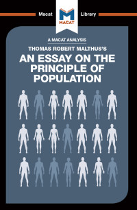 Nick Broten; — An Analysis of Thomas Robert Malthus's An Essay on the Principle of Population