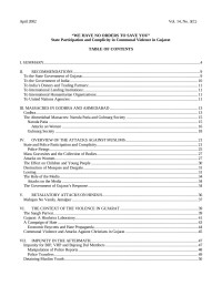 Human Rights Watch — 'We Have No Orders to Save You'; State Participation and Complicity in Communal Violence in Gujarat (2002)